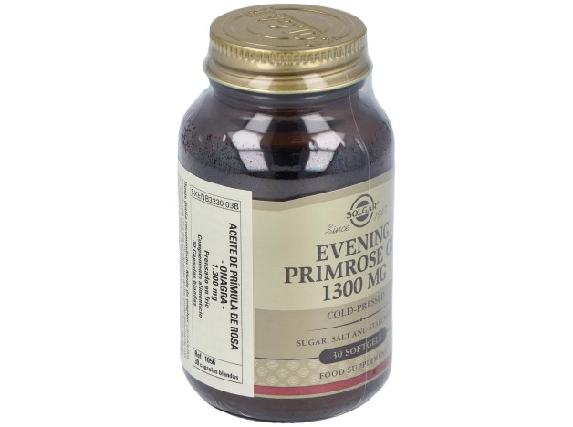 Solgar Aceite De Prímula De Rosa 1300Mg 30 Perlas