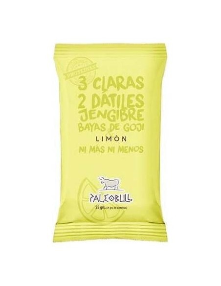 Paleobull Barrita Energetica Limon Goji Jengibre 15Uds