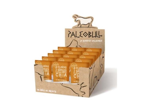 Paleobull Barritas Naranja Caja 15Ud.