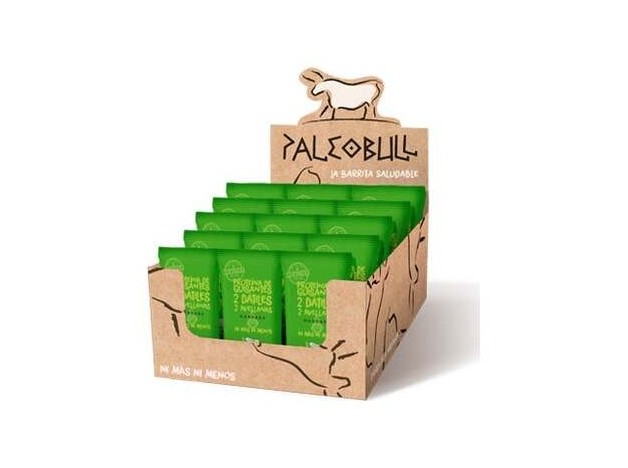 Paleobull Barritas Manzana Vegana Caja 15Ud.