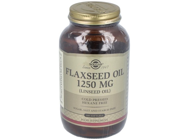 Solgar Huile De Lin Press?E ? Froid 1250Mg 100...