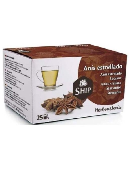 Ship Anis Estrellado Infusion 25 Bolsas