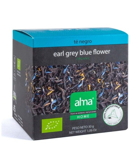 Te Negro Earl Grey Infusion 15Piramides. Eco Vegan