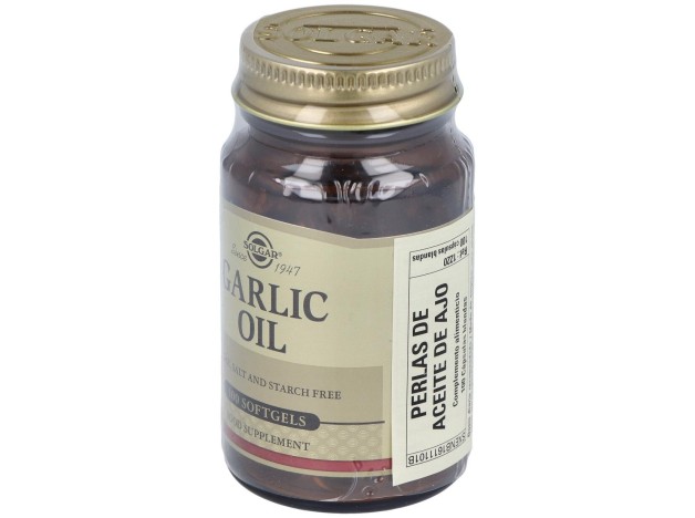 Solgar Ajo Perlas 500Mg Vegetales