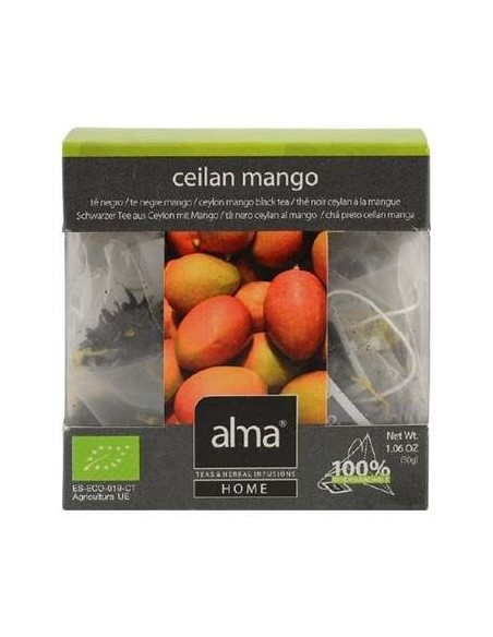 Alma Home Té Negro Ceylan Mango 15 Bolsas