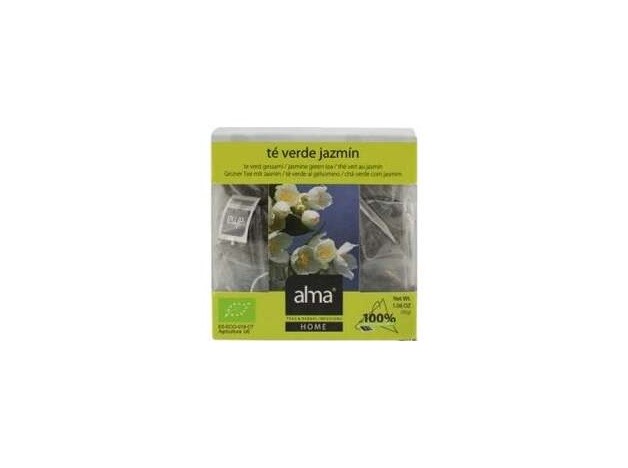 Te Verde Jazmin Infusion 15Piramides. Eco Vegan