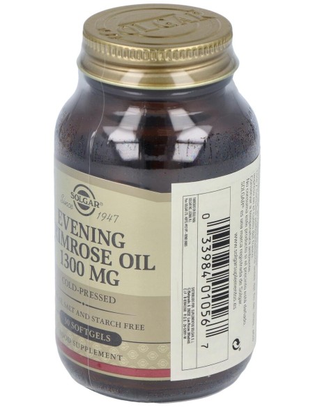 Solgar Aceite De Prímula De Rosa 1300Mg 30 Perlas