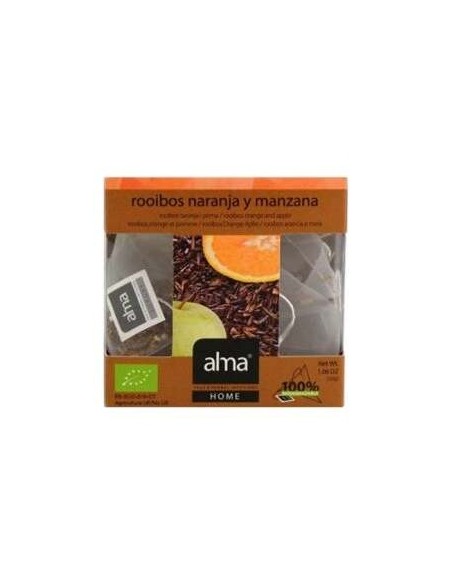 Alma Home Infusión Rooibos Naranja Manzana 15 Bolsas