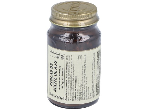 Solgar Ajo Perlas 500Mg Vegetales