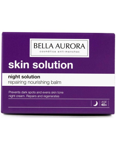 Bella Aurora Night Solution Bálsamo Nutritivo Reparador 50Ml
