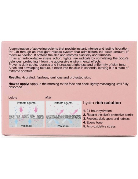 Hydra Rich Crema Hidratante Intensiva Antimanchas Spf15 50 Ml
