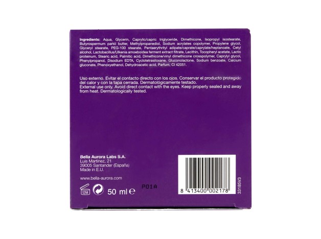 Bella Aurora Night Solution Bálsamo Nutritivo...