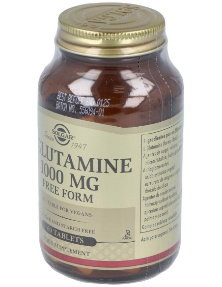L-Glutamina 1.000 Mg 60 Comprimidos