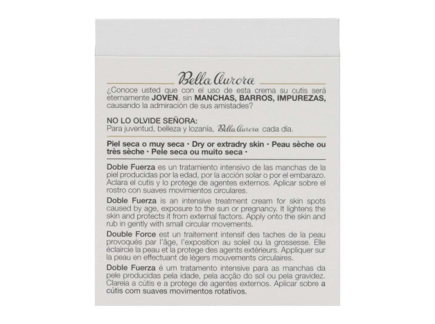 Doble Fuerza Crema Anti-Manchas, Antimanchas...
