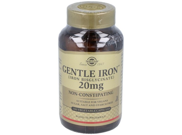 Solgar Hierro Gentle 20Mg Hierro Bisglicinato...
