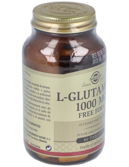 L-Glutamina 1.000 Mg 60 Comprimidos