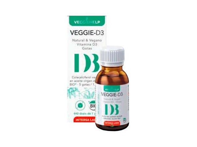 Intersa Veggie Vitamina D3 Gotas 20Ml