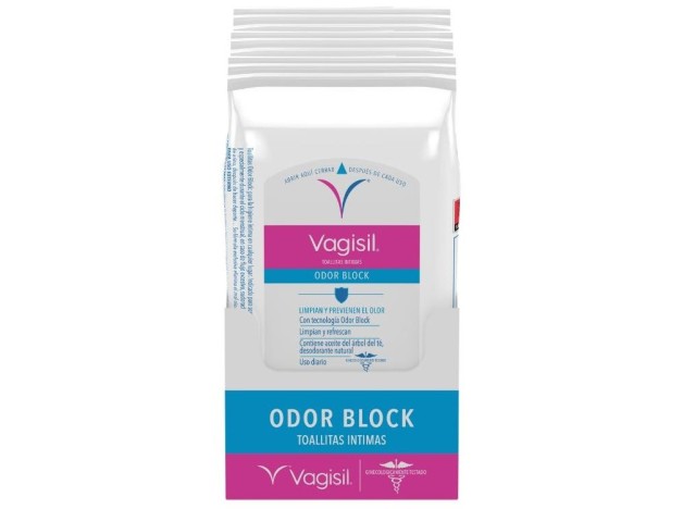 Vagisil Toallitas Íntimas Odor Block 10Uds
