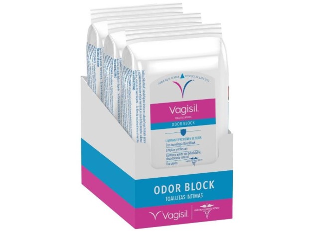 Vagisil Toallitas Íntimas Odor Block 10Uds