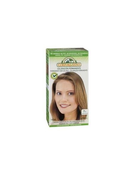 Corpore Sano Tinte Permanente Nº 7.3 Rubio Dorado 140Ml