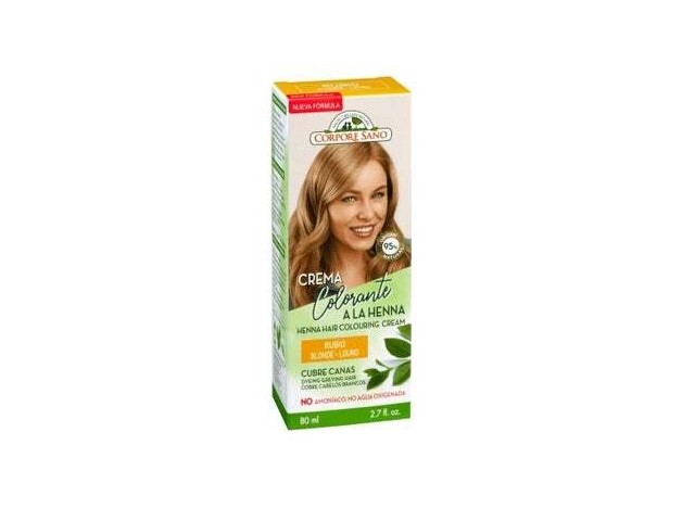 Corpore Sano Crema Colorante Cabello Rubio 80Ml