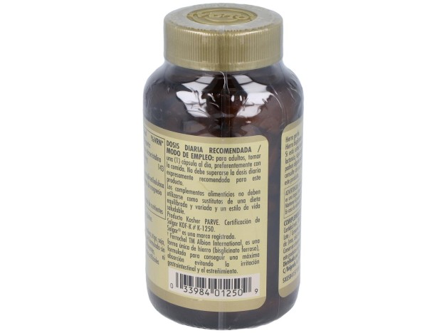 Solgar Hierro Gentle 20Mg Hierro Bisglicinato...