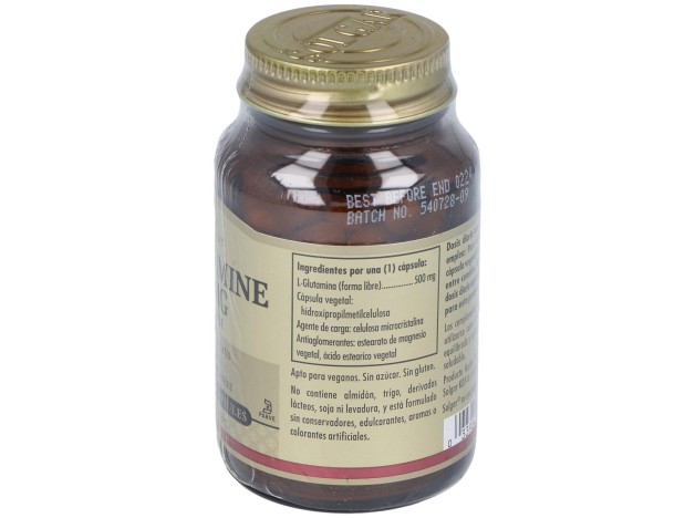 Solgar L-Glutamina 500Mg 50Vcaps