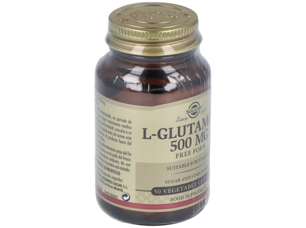 Solgar L-Glutamina 500Mg 50Vcaps