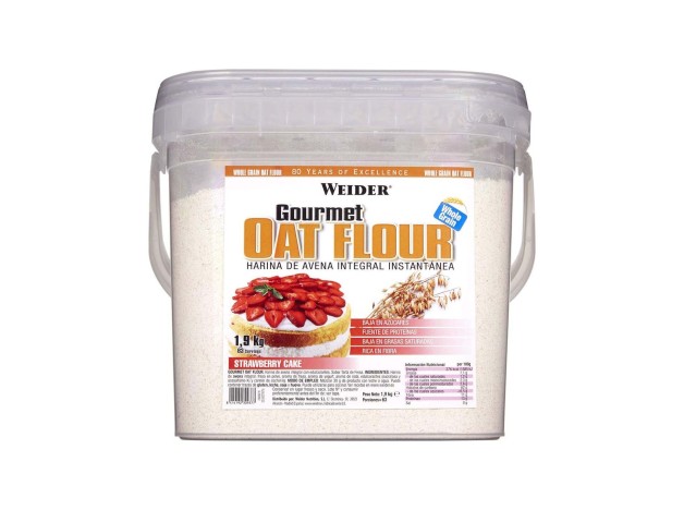 Weider Harina De Avena Tarta De Fresa 1,9Kg.