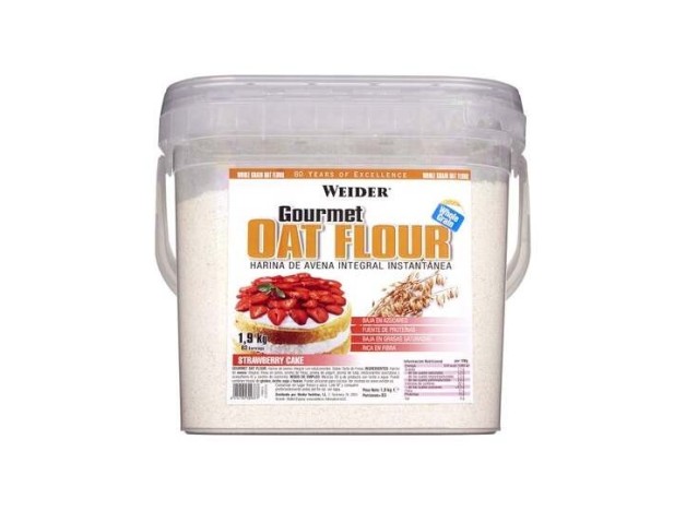 Weider Harina De Avena Tarta De Fresa 1,9Kg.