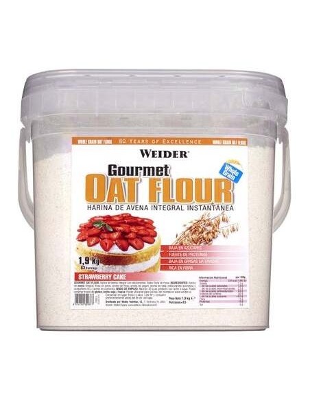 Weider Harina De Avena Tarta De Fresa 1,9Kg.