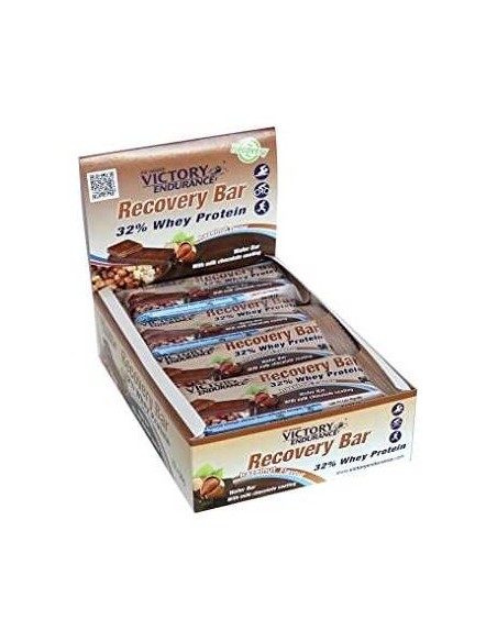 Victory Endurance Recovery Bar 32% Whey Protein Avellana 50G