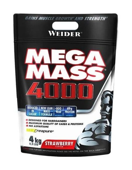 Weider Mega Mass 4000 Fresa 4000G