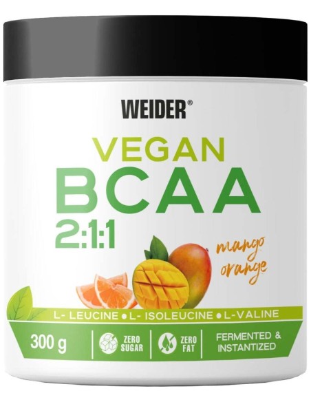 Weider Vegan Bcaa Mango-Naranja 300Gr.