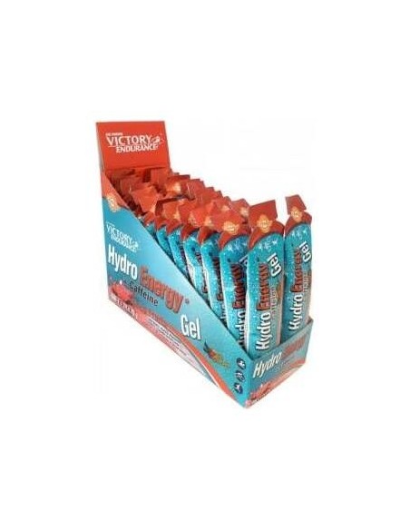 Victory Endurance Hydro Energygel Red Fruit+ Cafeína 24X70G