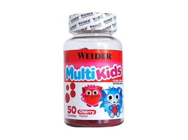 Weider Gummy Up Multikids Up Cherry 50Gummies