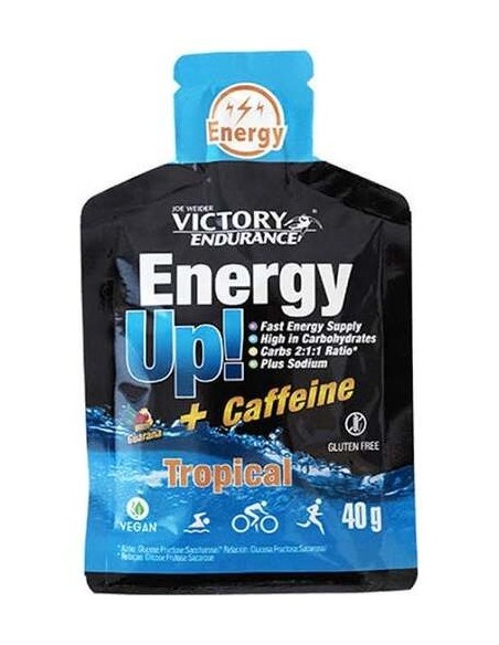Victory Endurance Energy Up Gel + Cafeina Tropical 40G