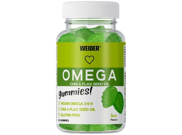 Weider Energy Boost Gummies Omega 50 Gominolas