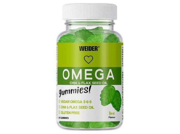Weider Energy Boost Gummies Omega 50 Gominolas