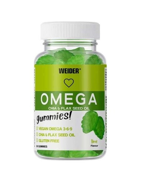 Weider Energy Boost Gummies Omega 50 Gominolas