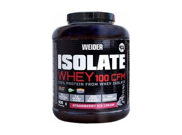 Weider Isolate Whey 100 Cfm Fresa 2Kg
