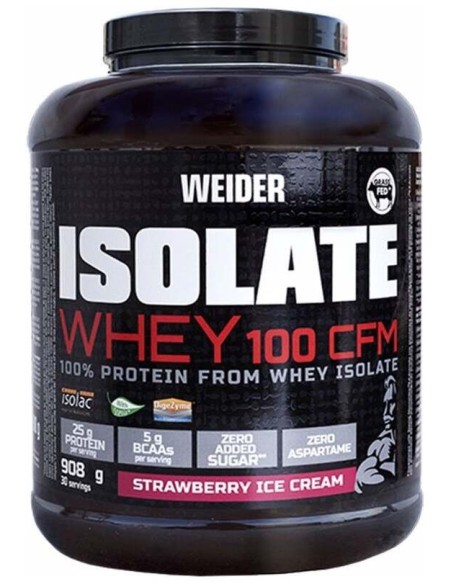 Weider Isolate Whey 100 Cfm Fresa 908G