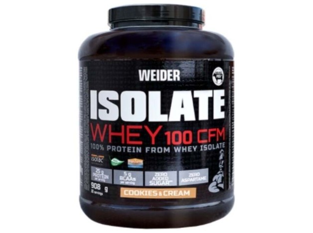 Weider Isolate Whey 100 Cfm Cookies 908G