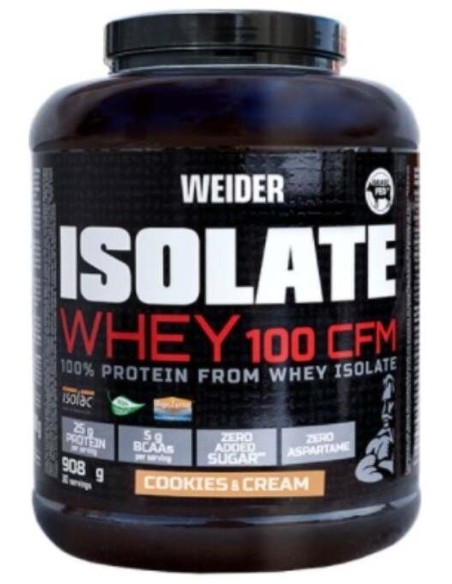 Weider Isolate Whey 100 Cfm Cookies 908G