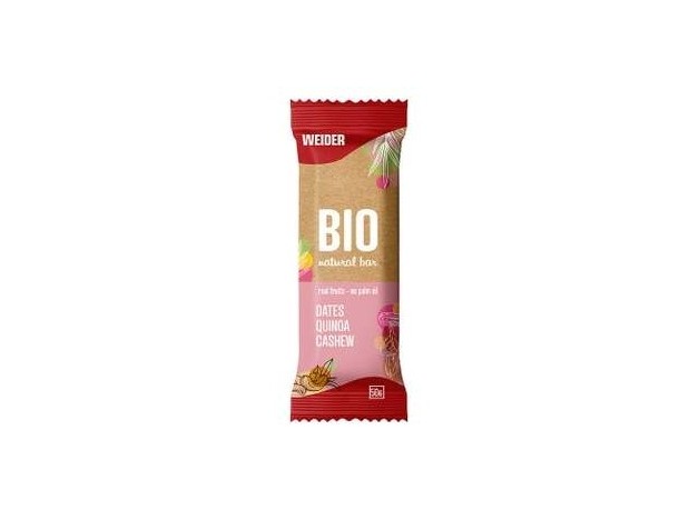 Weider Bio Natural Bar Barritas Datil Quinoa...