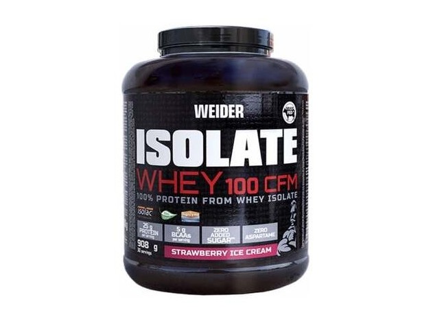 Weider Isolate Whey 100 Cfm Fresa 908G