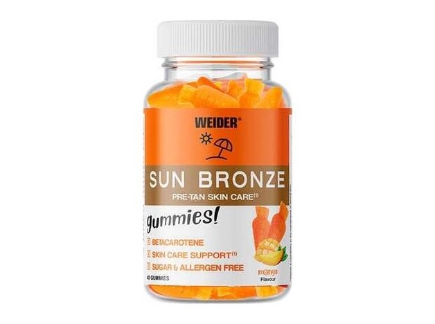 Weider Sun Bronze 40Gummies