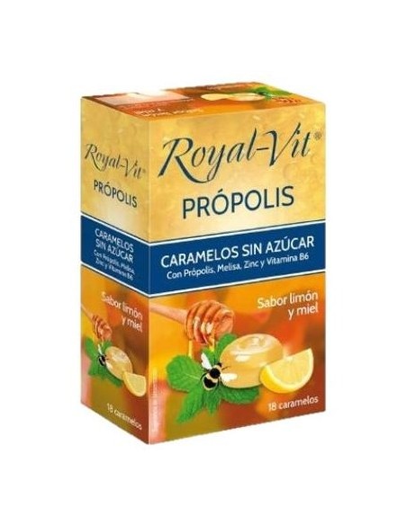 Dietisa Royal Vit Caramelos Propolis Sin Azúcar 18Uds