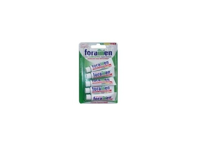 Foramen Set Crema Dentífrica Blister 5X5Ml