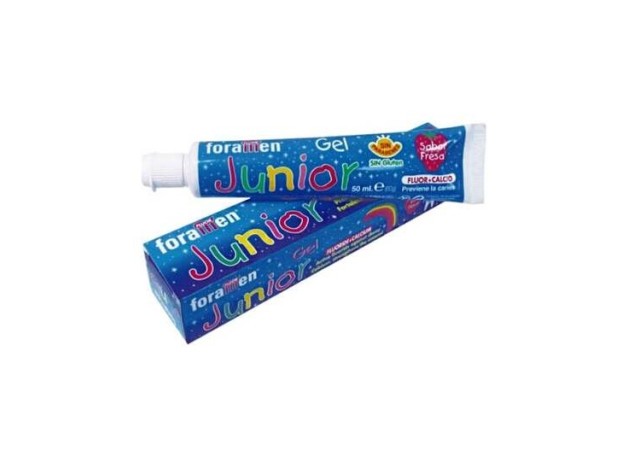 Foramen Gel Dentífrico Junior Fluor Y Calcio 50Ml